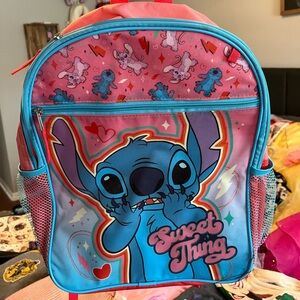 Stitch girls backpack Euc. Worn for one week.